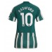Tanie Strój piłkarski Manchester United Marcus Rashford #10 Koszulka Wyjazdowej dla damskie 2023-24 Krótkie Rękawy